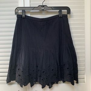 J.Crew: mini black skirt